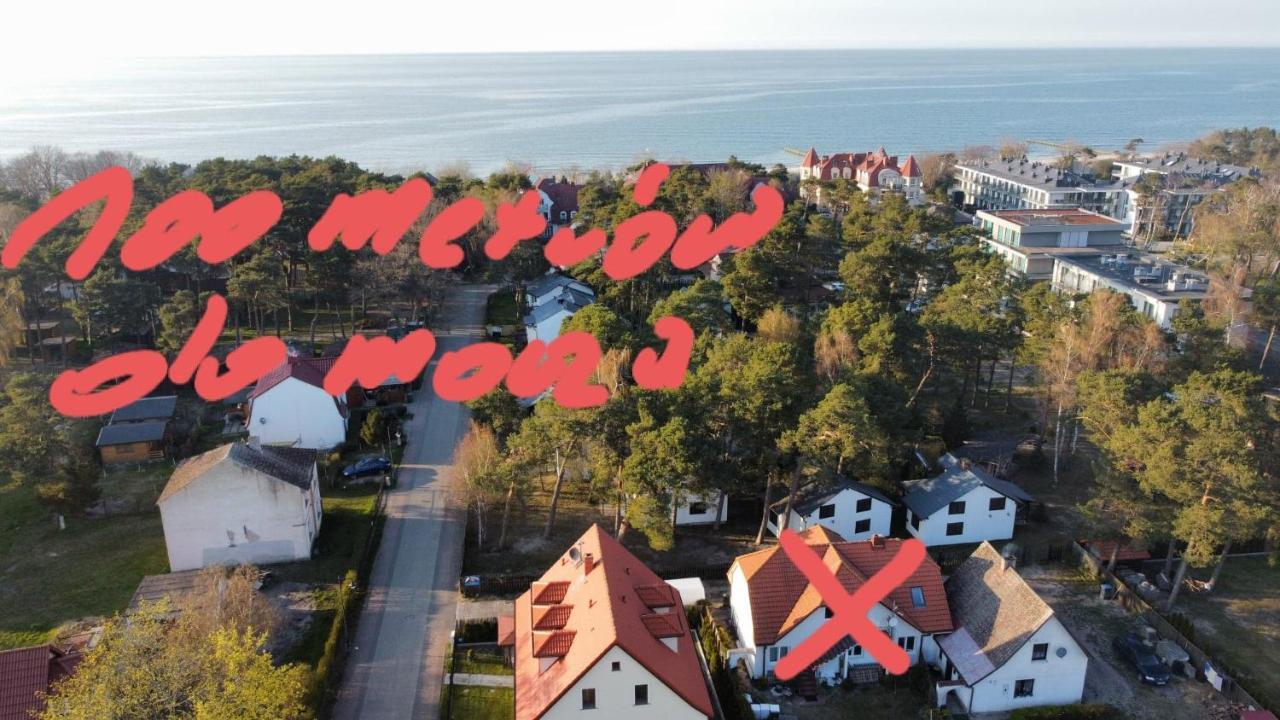 Dom Goscinny Latarenka Niechorze Dış mekan fotoğraf